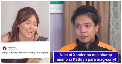 'Bayad ako': Xander Ford wants to personally apologize to .